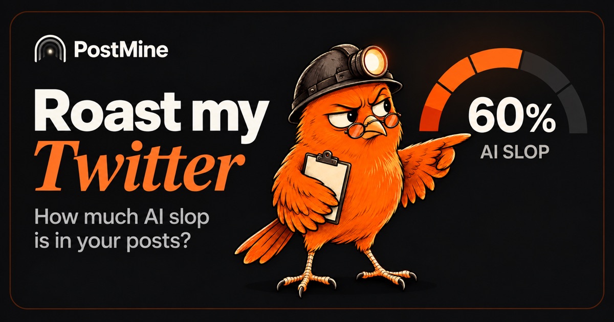 Jev Post Audit - a free X post roast that gave my account 58% AI slop